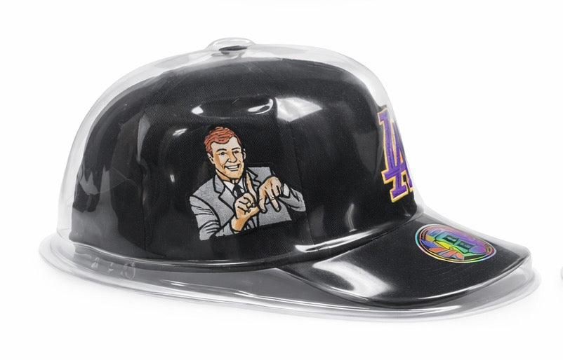 "LAKERETTES" HAT - BLACK