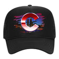 "CHICAGO" Foam Trucker - Black