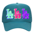 "ANGELENO" Foam Trucker - Teal