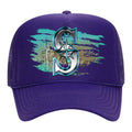 "SEATTLE" Foam Trucker - Purple