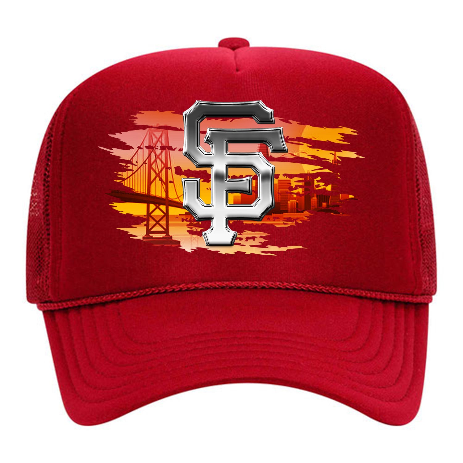 "FRISCO" Foam Trucker - Red