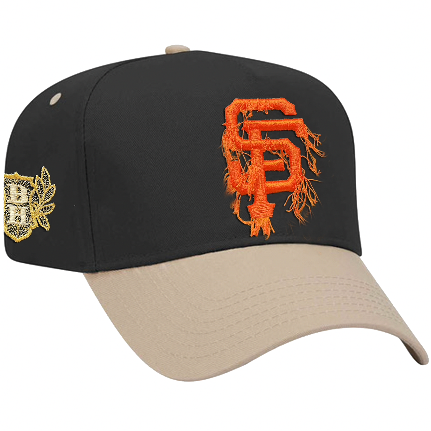 Distressed SF - Black/Natural/Orange