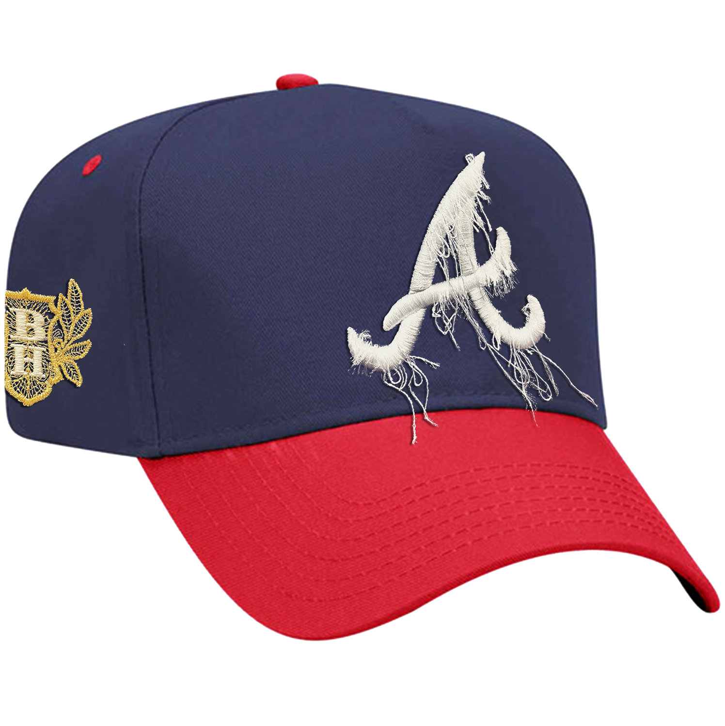 Distressed ATL - Navy/Red/White